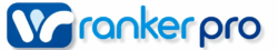 Ranker Pro SEO services logo in modern blue color scheme