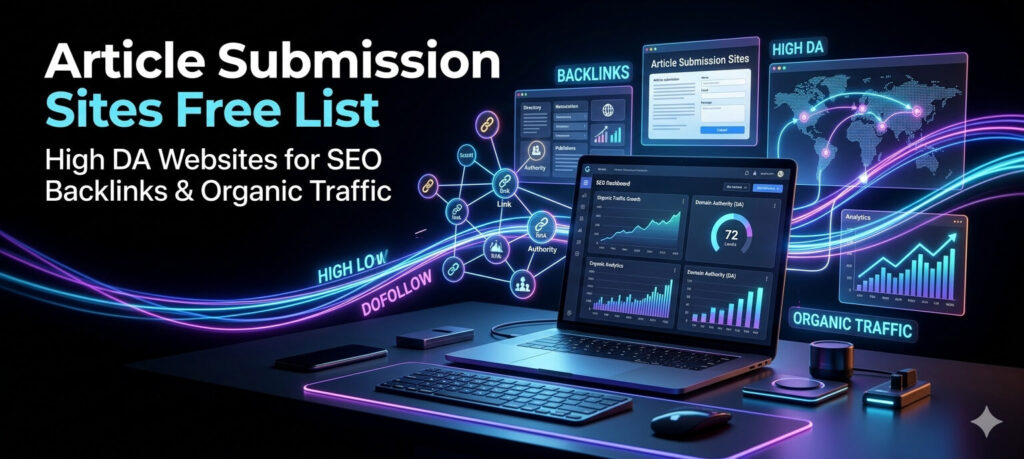 Article Submission Sites Free List