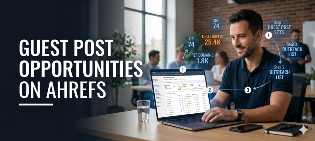 How to Lookup Guest Post Opportunities on Ahrefs