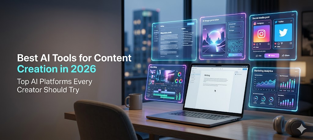 best ai tools for content creation 2026